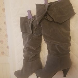 Knee high boots